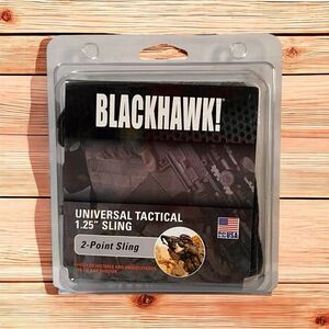 Blackhawk! Universal 1.25" Tactical Sling (2-Point Sling) Black